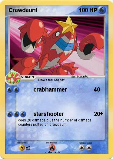 Pokemon Crawdaunt