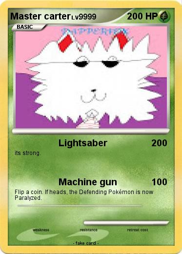Pokemon Master carter