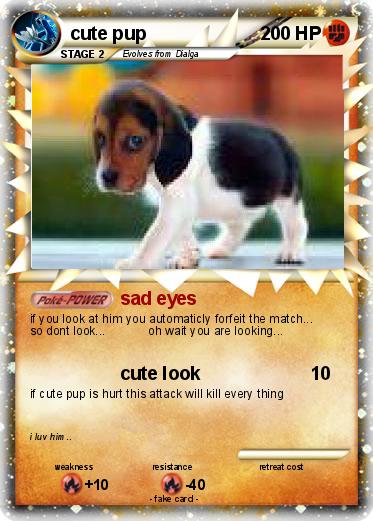 Pokemon cute pup