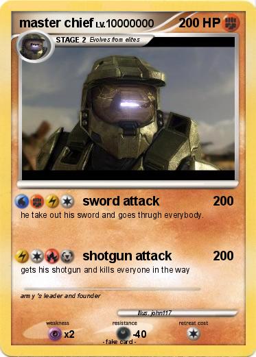 Pokemon master chief