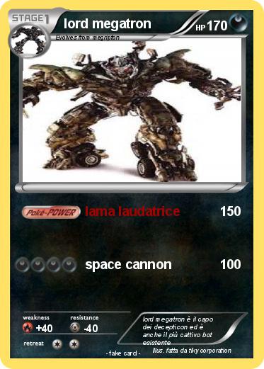 Pokemon lord megatron