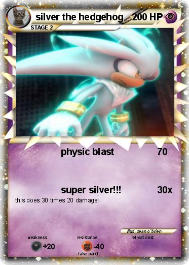 Pokemon silver the hedgehog