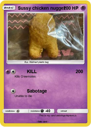 Pokemon Sussy chicken nugget