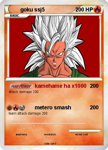 Pokemon goku ssj5