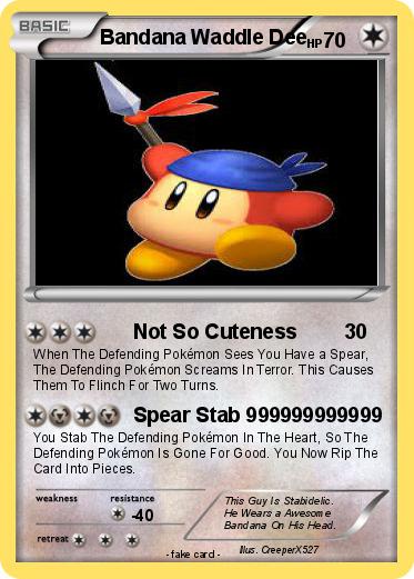 Pokemon Bandana Waddle Dee