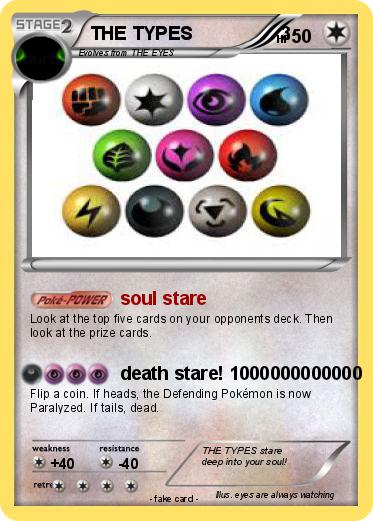 Pokemon THE TYPES                 3