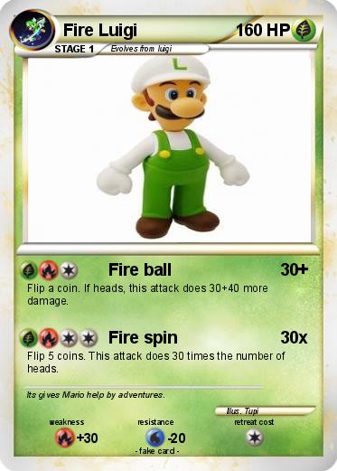 Pokemon Fire Luigi