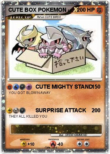 Pokemon CUTE BOX POKEMON
