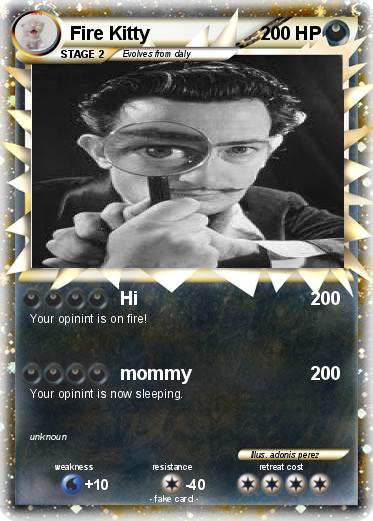 Pokemon Fire Kitty
