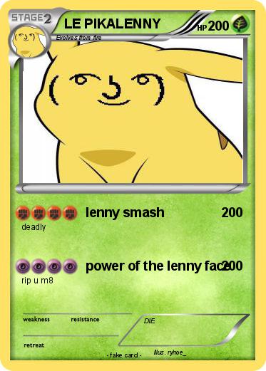 Pokemon LE PIKALENNY