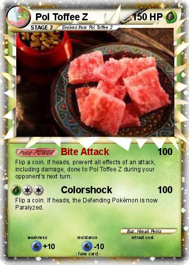 Pokemon Pol Toffee Z