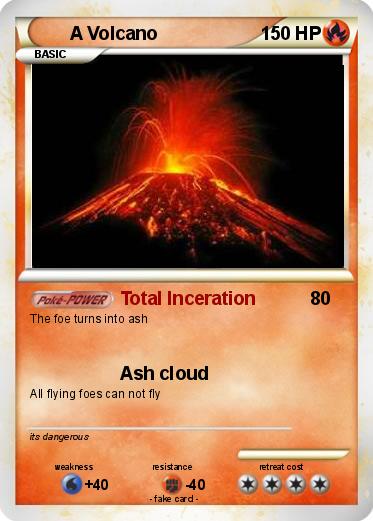 Pokemon A Volcano