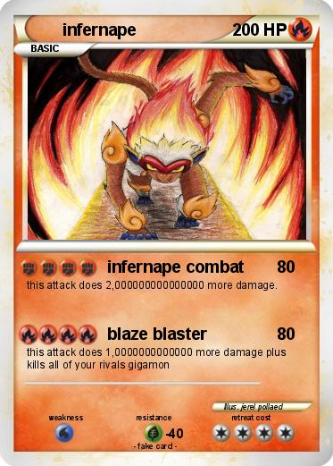 Pokemon infernape