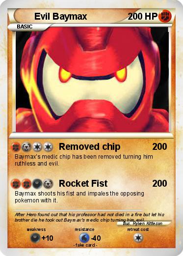 Pokemon Evil Baymax