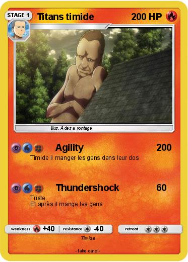Pokemon Titans timide