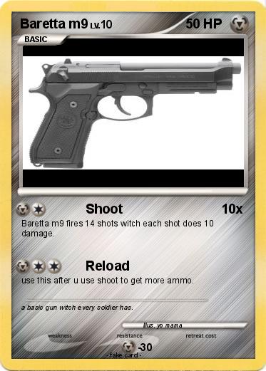 Pokemon Baretta m9