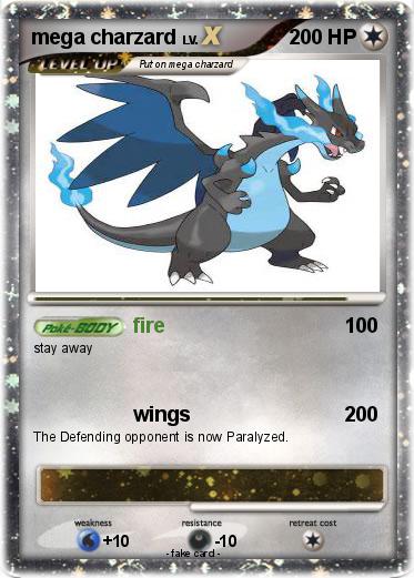 Pokemon mega charzard