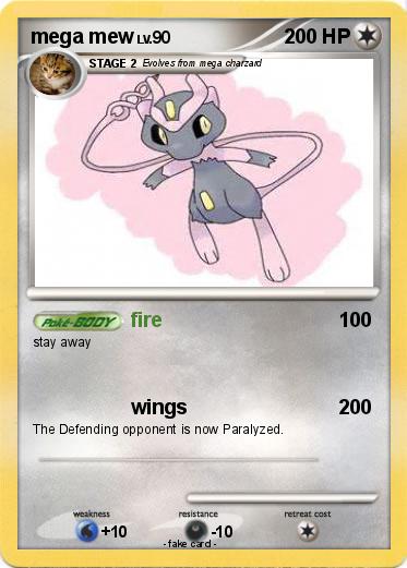 Pokemon mega mew