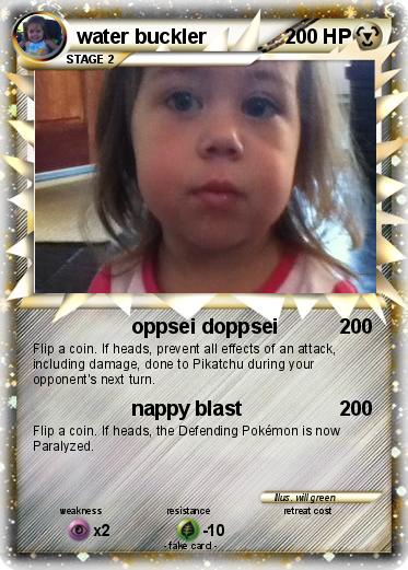 Pokemon water buckler