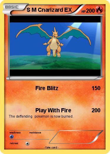 Pokemon S M Cnarizard EX