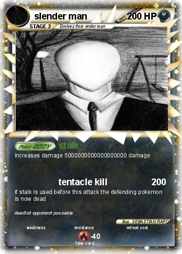 Pokemon slender man