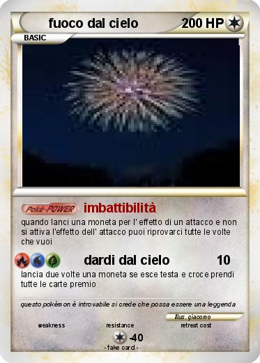 Pokemon fuoco dal cielo