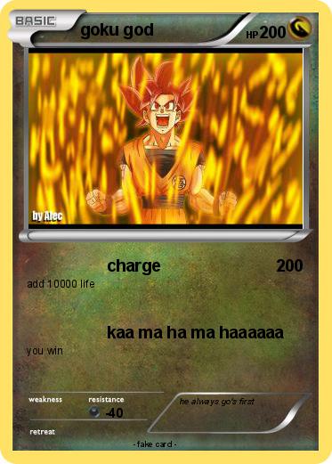 Pokemon goku god
