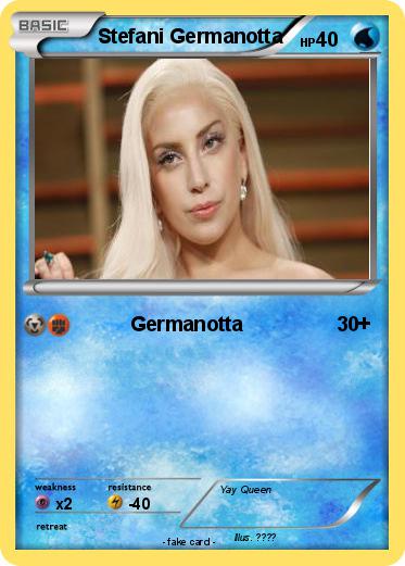 Pokemon Stefani Germanotta