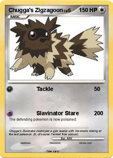 Pokemon Chugga's Zigzagoon