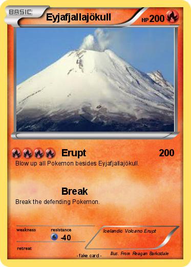 Pokemon Eyjafjallajökull