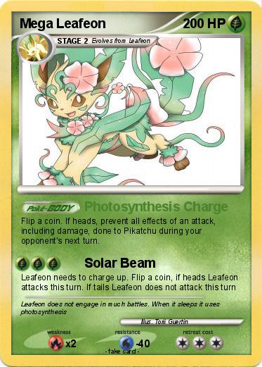 Pokemon Mega Leafeon