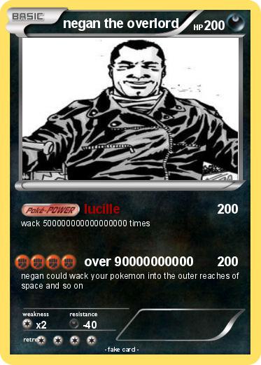 Pokemon negan the overlord