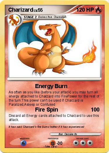 Pokemon Charizard
