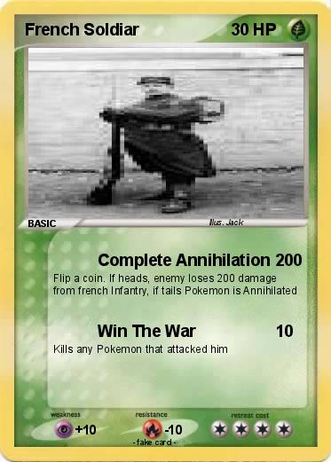 Pokemon French Soldiar