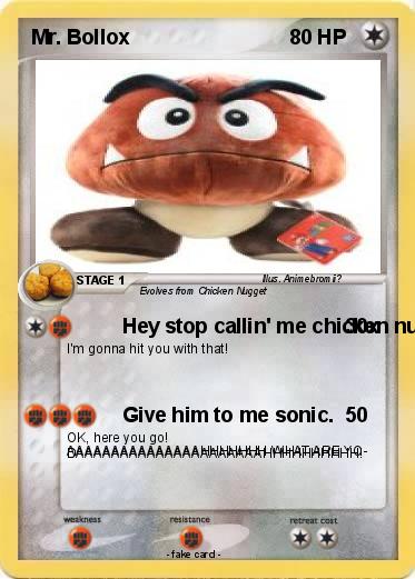 Pokemon Mr. Bollox
