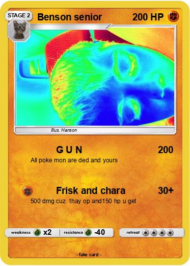 Pokemon Benson senior