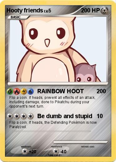 Pokemon Hooty friends