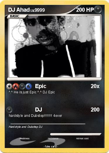 Pokemon DJ Ahad