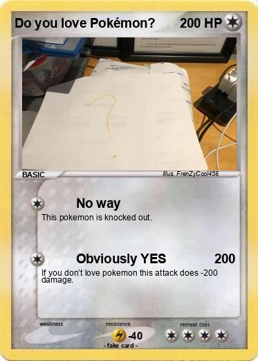 Pokemon Do you love Pokémon?
