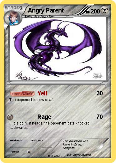 Pokemon Angry Parent