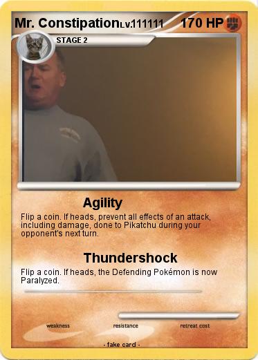 Pokemon Mr. Constipation