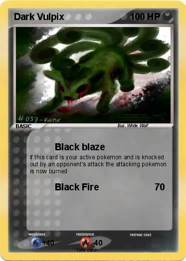 Pokemon Dark Vulpix