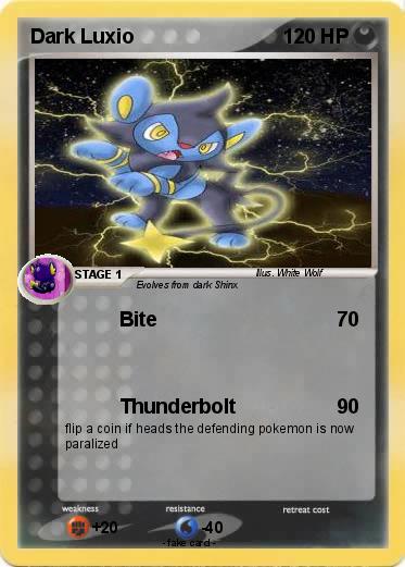 Pokemon Dark Luxio