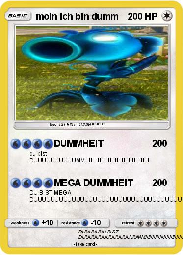 Pokemon moin ich bin dumm