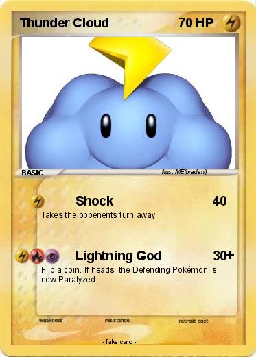 Pokemon Thunder Cloud