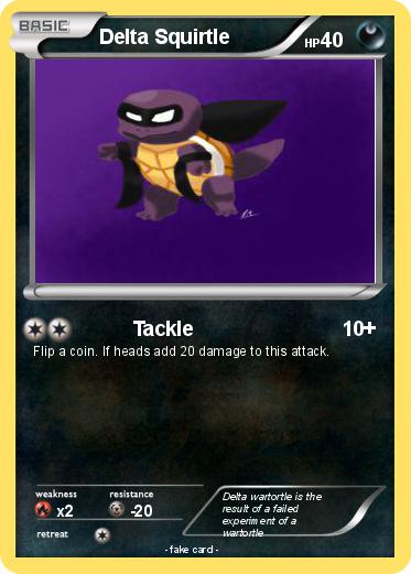 Pokemon Delta Squirtle