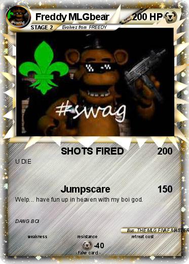 Pokemon Freddy MLGbear