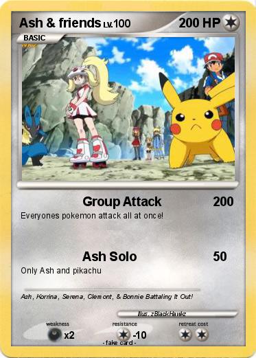 Pokemon Ash & friends