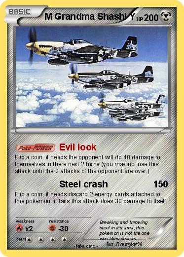 Pokemon M Grandma Shashi Y