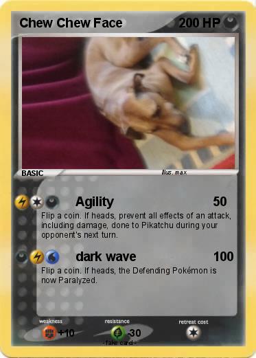 Pokemon Chew Chew Face
